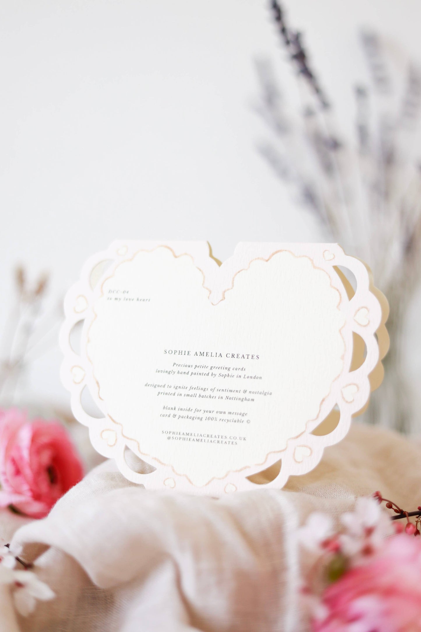 Birthday Girl Heart Card
