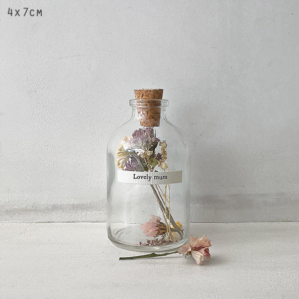 Lovely Mum- Dried Flowers In Jar