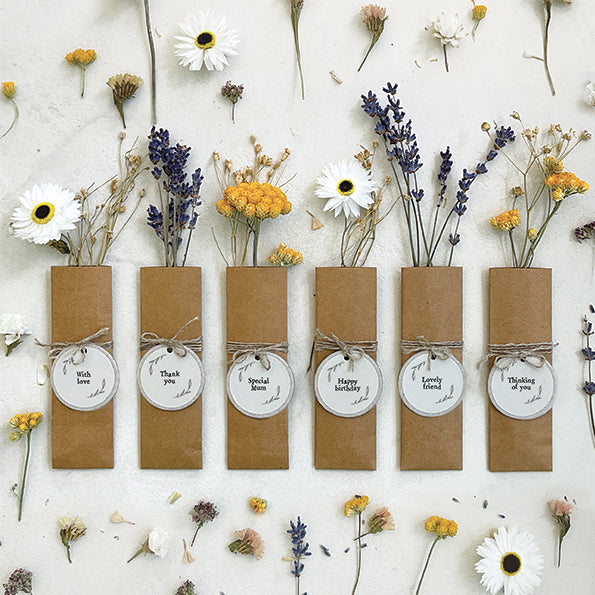 Thank you- Dried Flower Posy