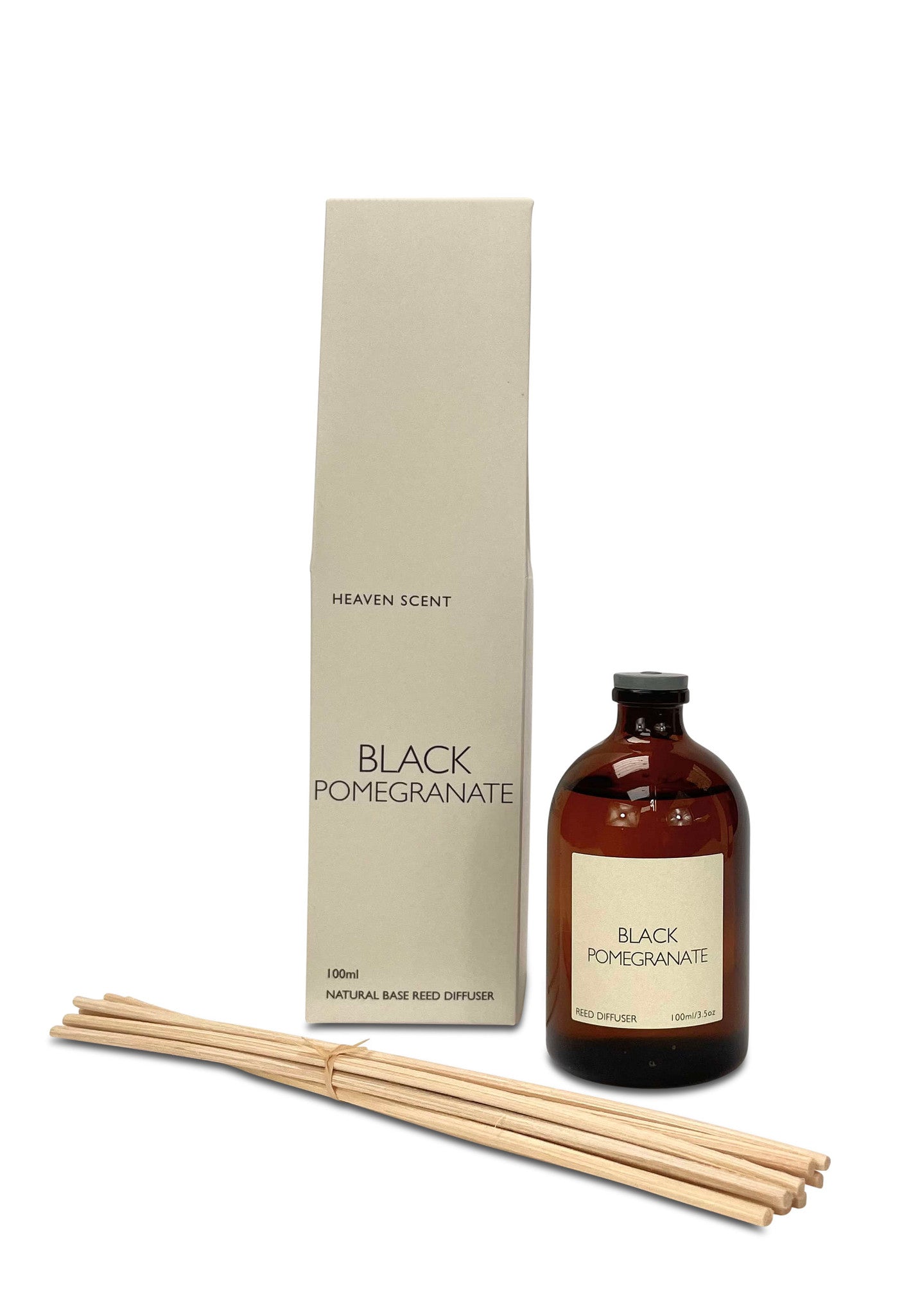 Black Pomegranate 100ml Amber Reed Diffuser
