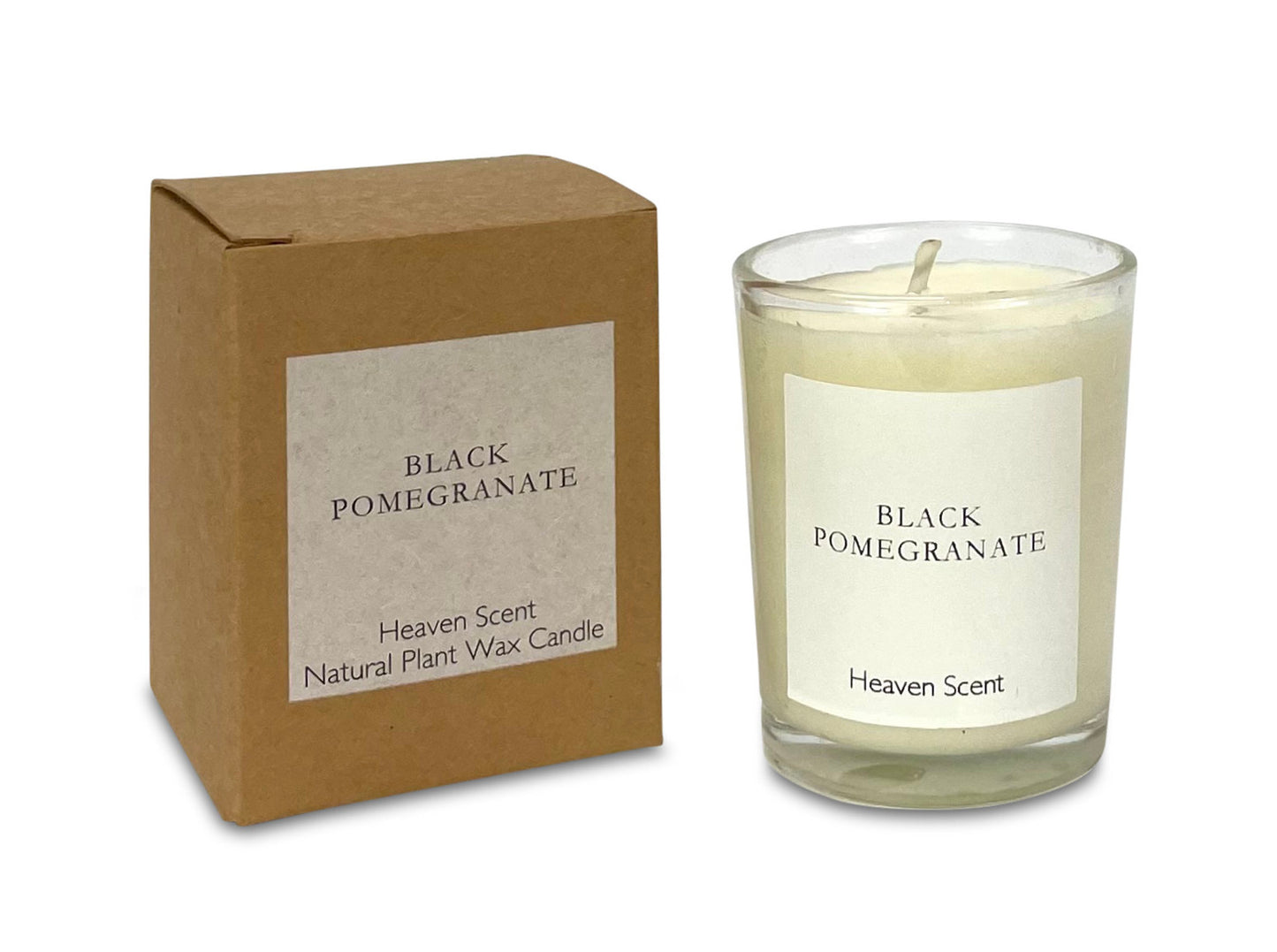 9cl Black Pomegranate Candle