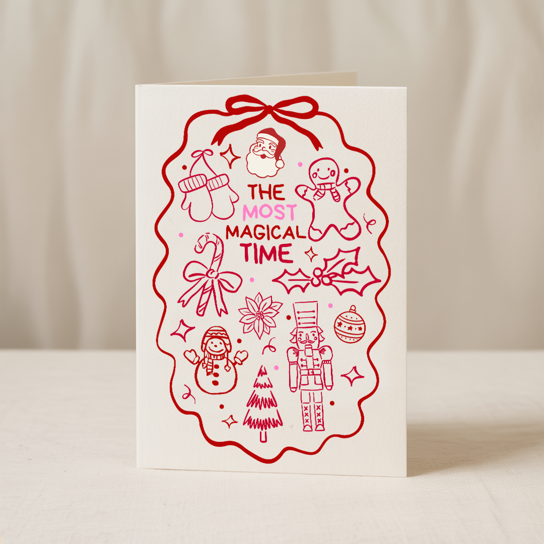 The Most Magical Time Christmas Card