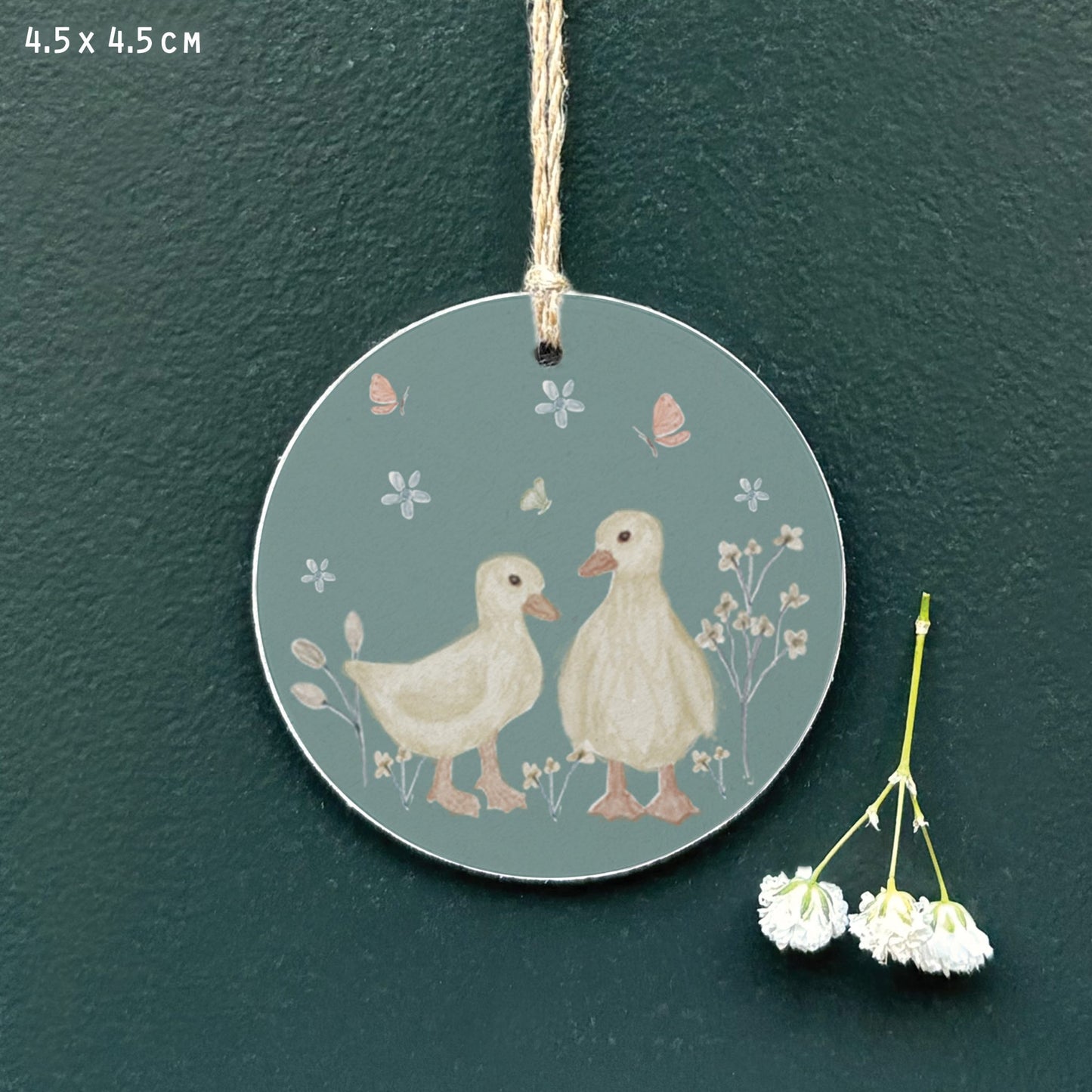 Ducklings Meadow Friend Tag