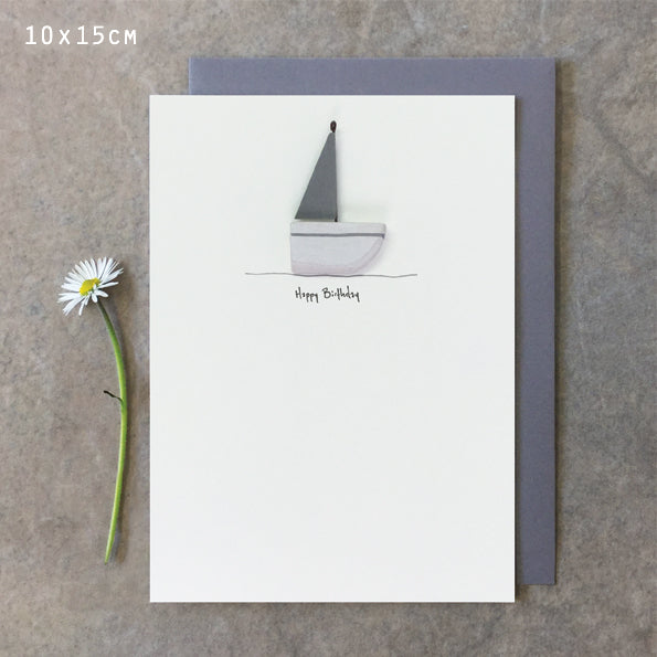 Happy Birthday Yacht Card