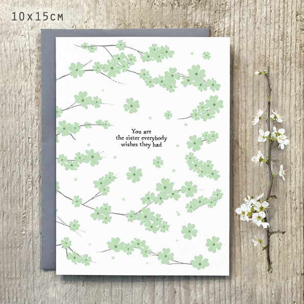 Sister Blossom Card