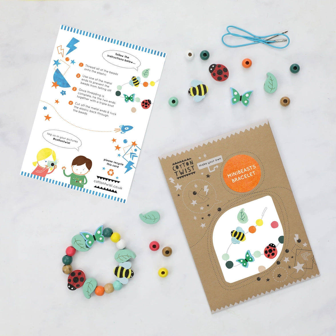 Make Your Own Minibeast Bracelet