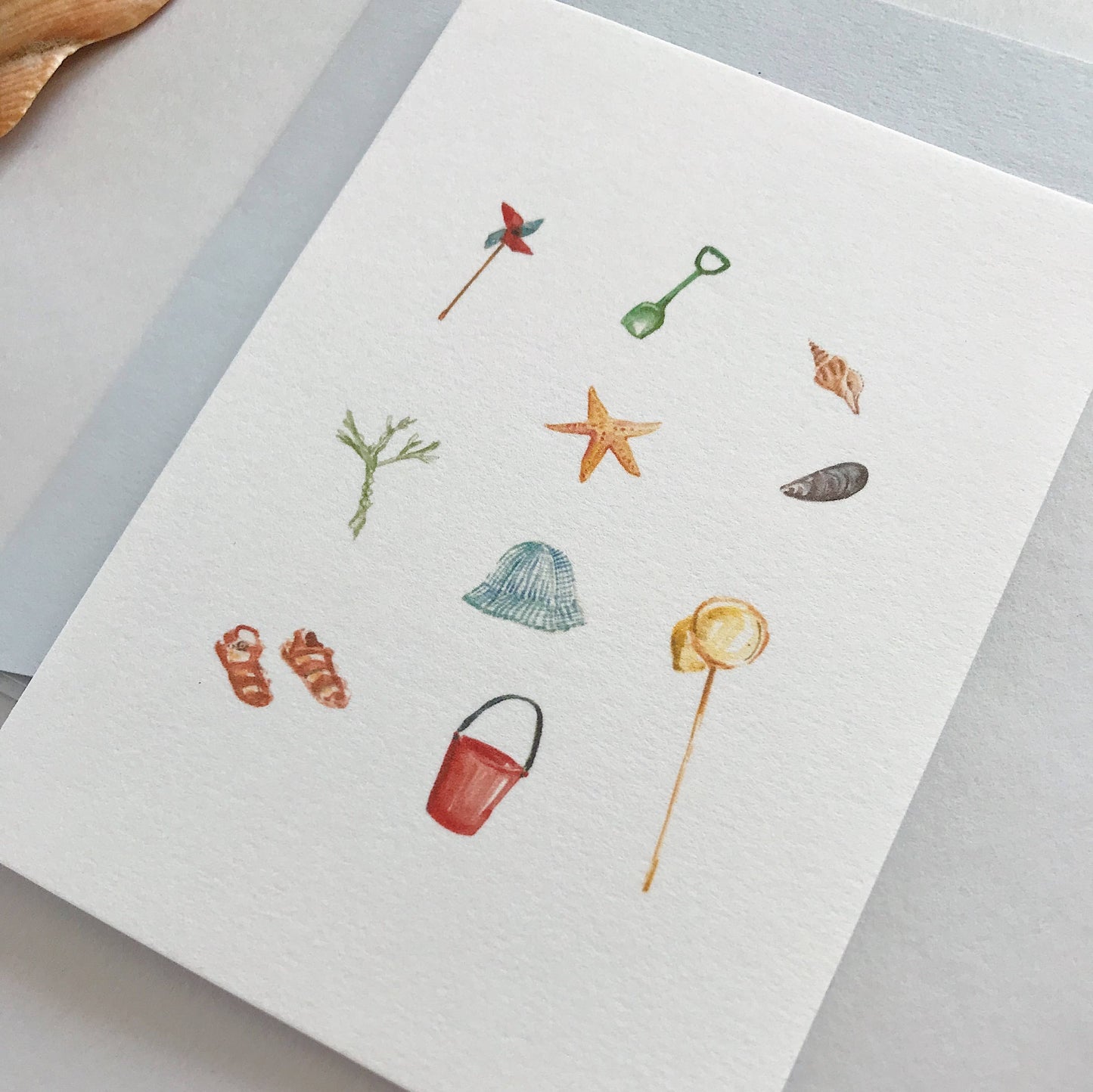 Seaside Midi Card