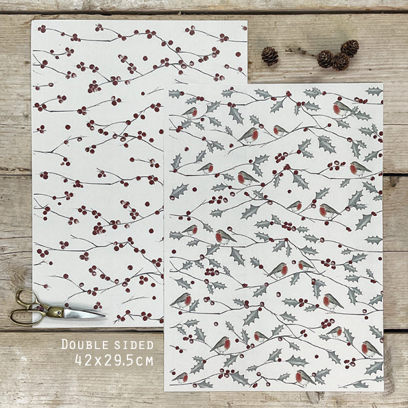 Robin Wrapping Sheet