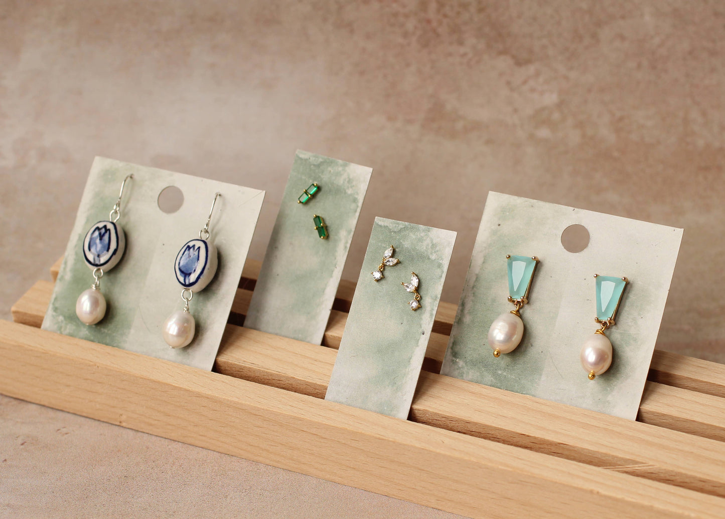 Art Deco Freshwater Pearl Earrings