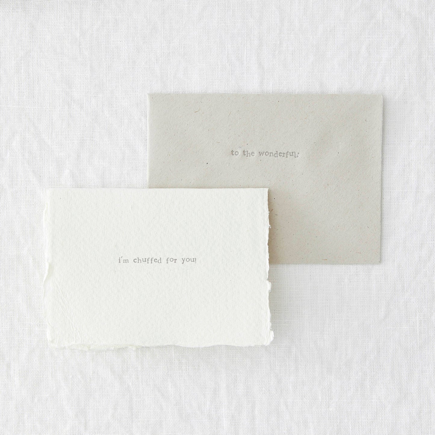 Chuffed for You Greeting Card