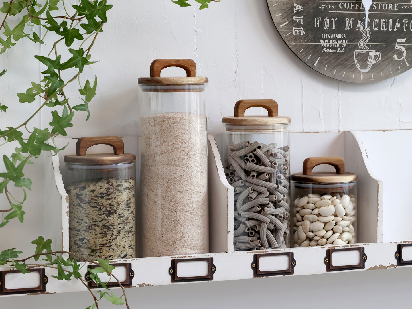 Acacia Storage Jar