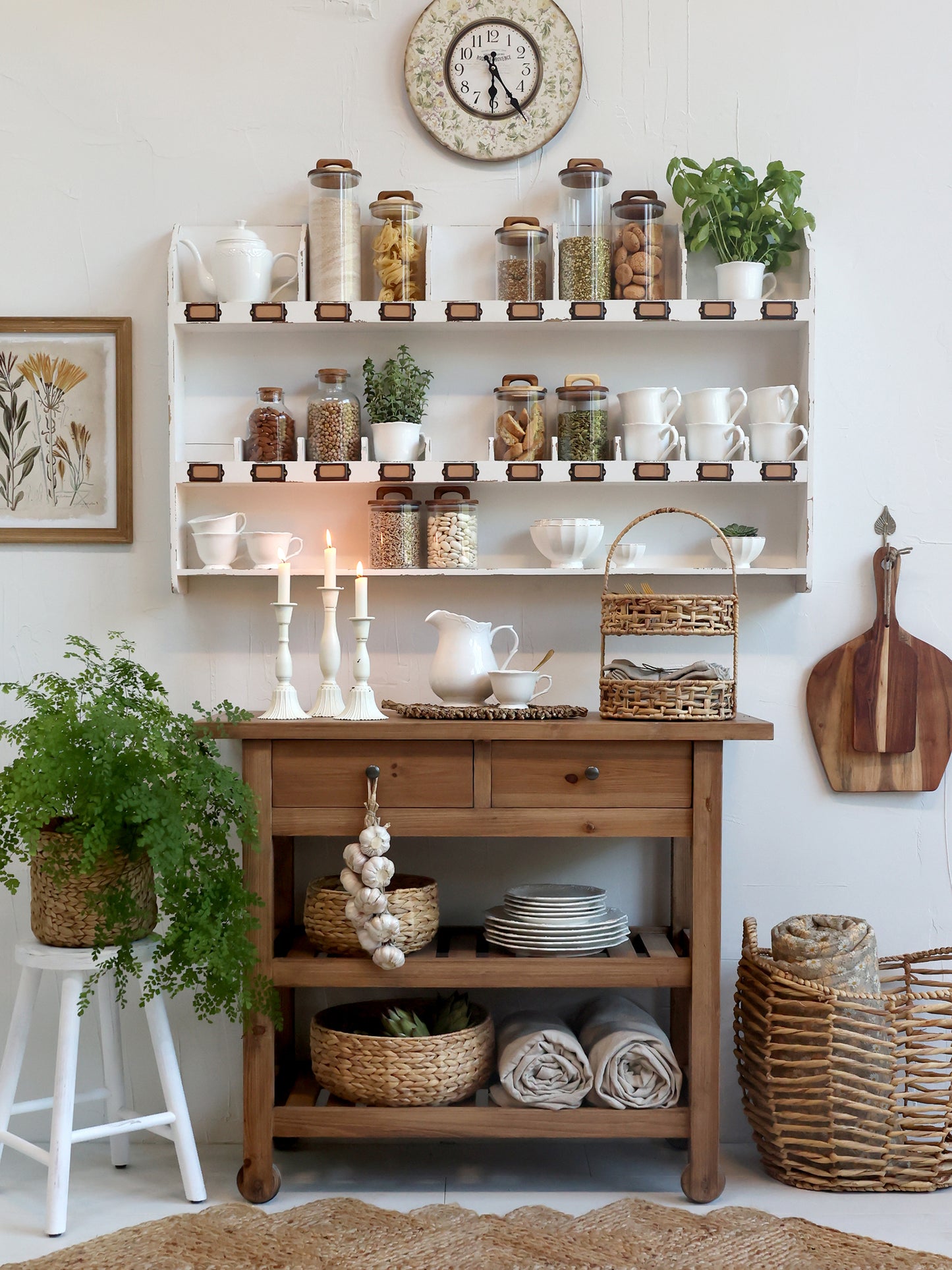 Acacia Storage Jar
