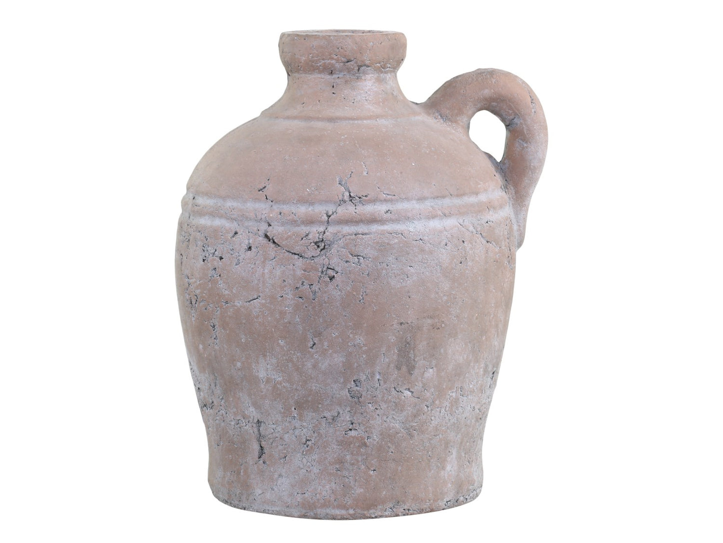 Terracotta Distressed Vase