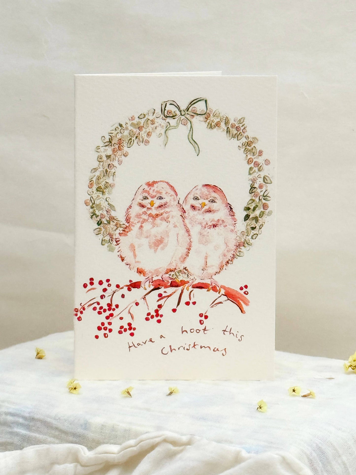 Have A Hoot Christmas Card