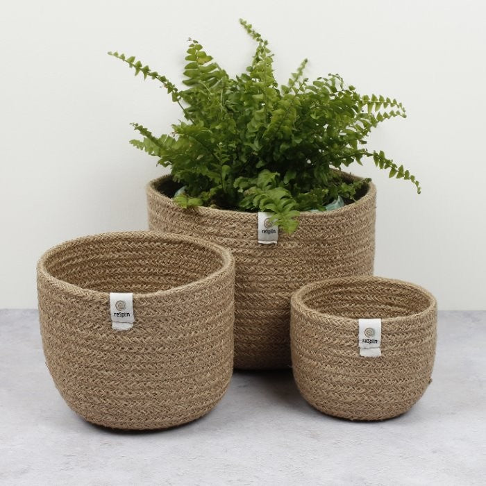 Jute Basket Set Of 3