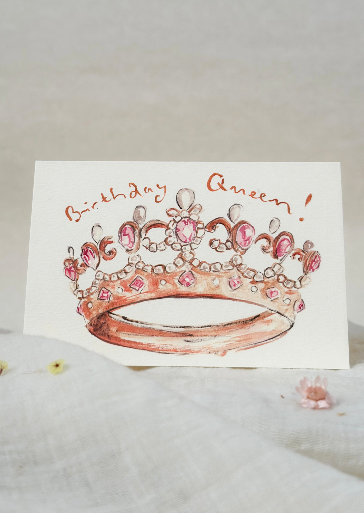 Birthday Queen Card