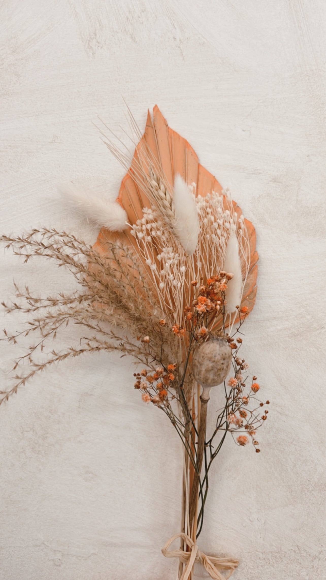 Coral Mist Cake Topper