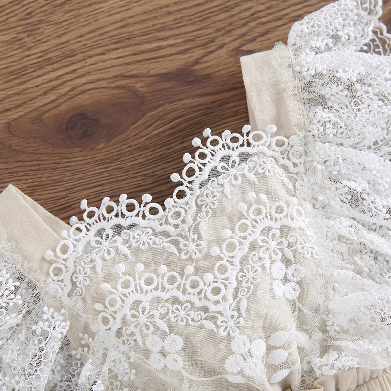 Aurora Lace Romper