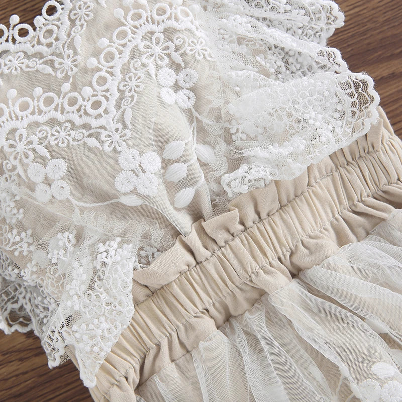 Aurora Lace Romper