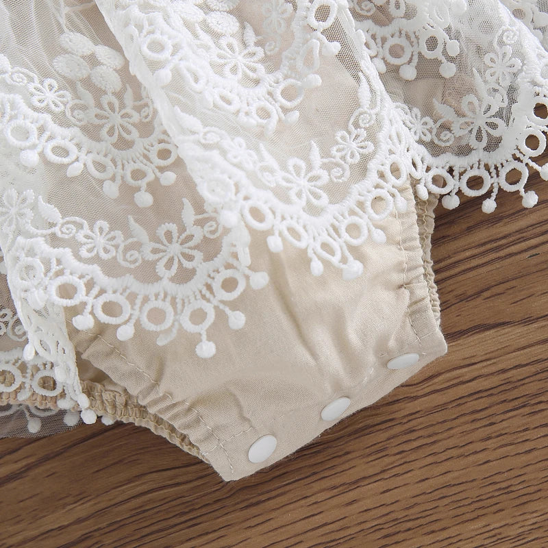 Aurora Lace Romper