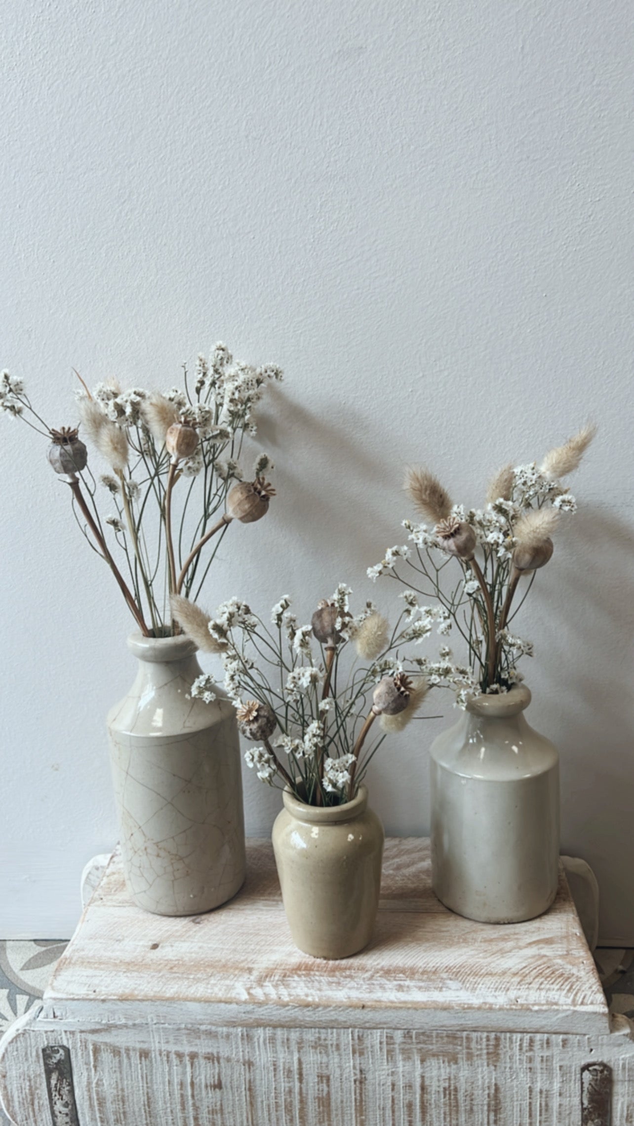 Vintage Victorian Floral Display