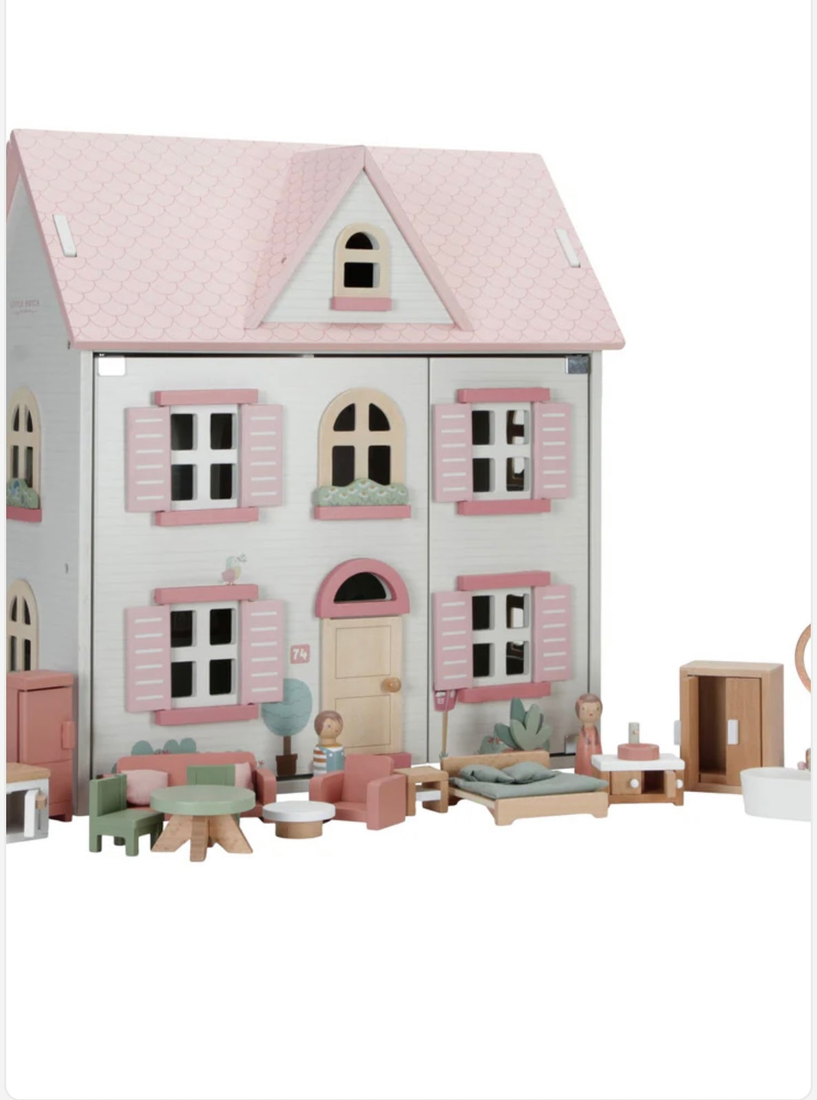 Wooden Dollhouse Medium FSC