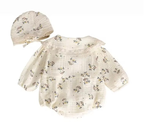 Daphne romper & bonnet