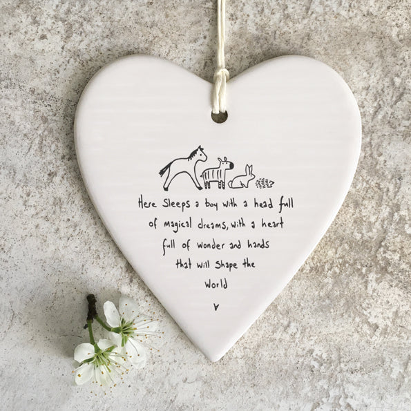 Porcelain heart