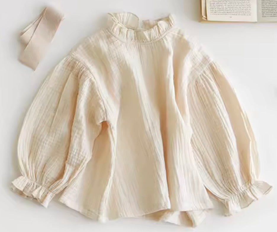 Girls Long Sleeve Cotton top