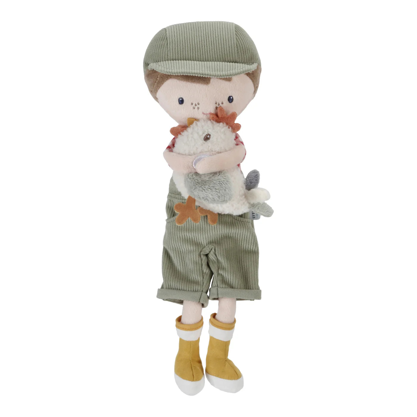 Little Dutch Farmer Jim With Chicken Cuddle Doll