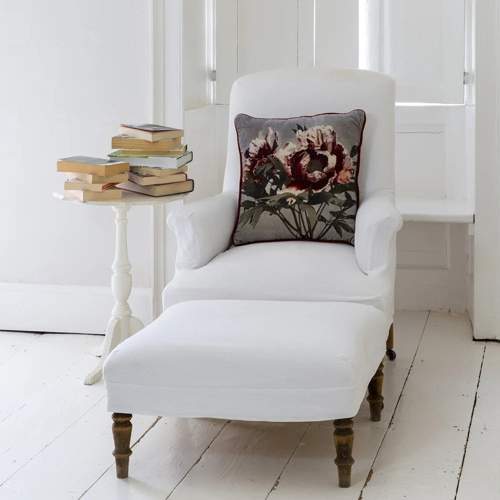 Velvet Peonia Cushion