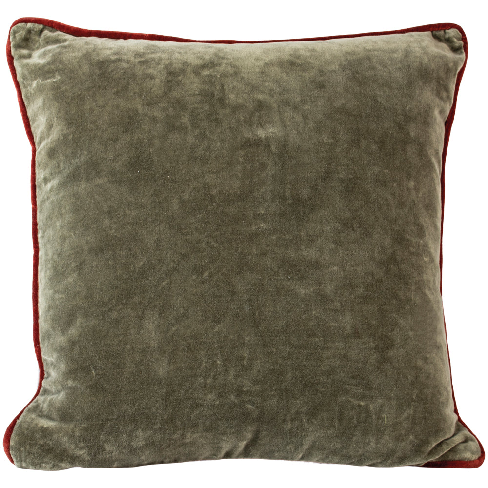 Velvet Peonia Cushion