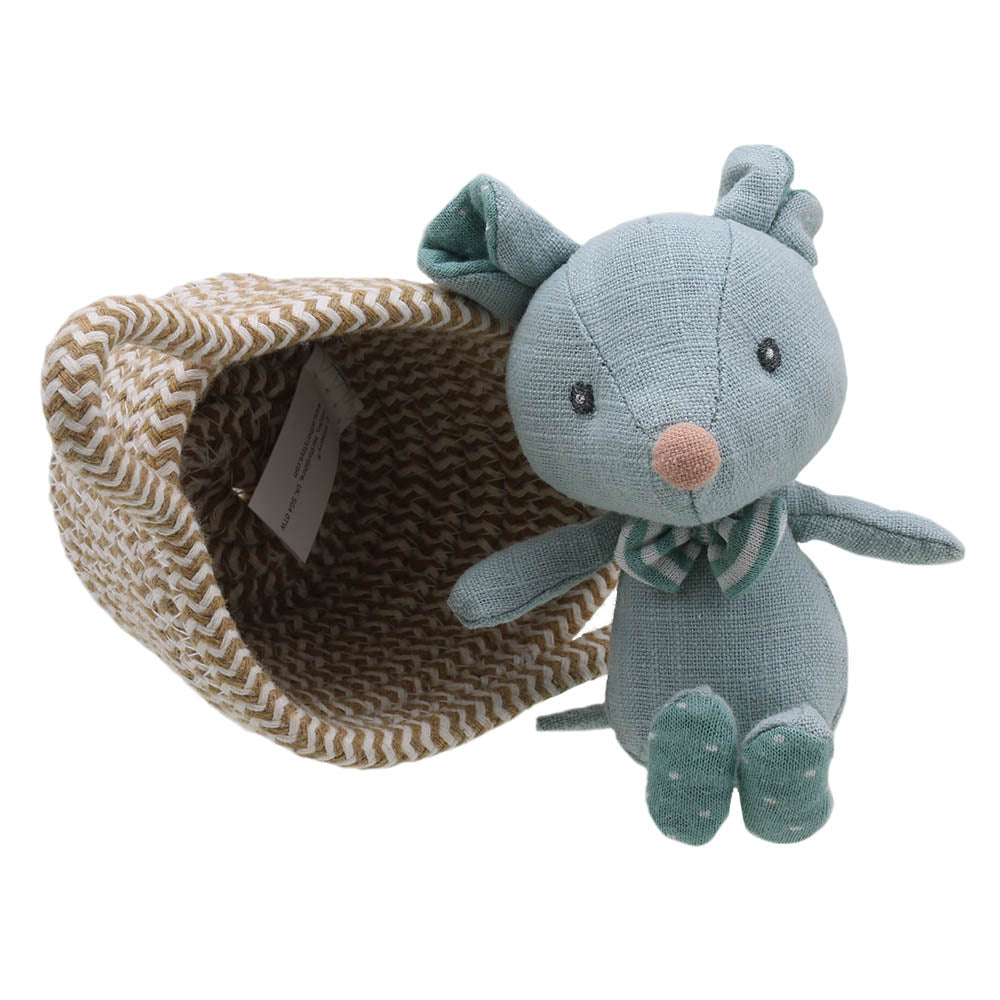 Wilberry Mouse In Basket