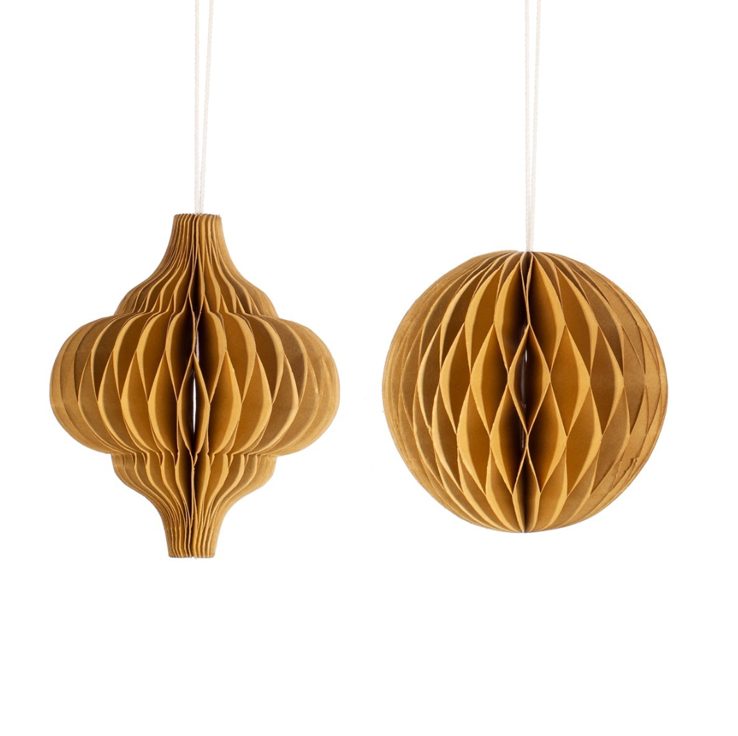 Kraft Paper Honeycomb Hanging Decoration