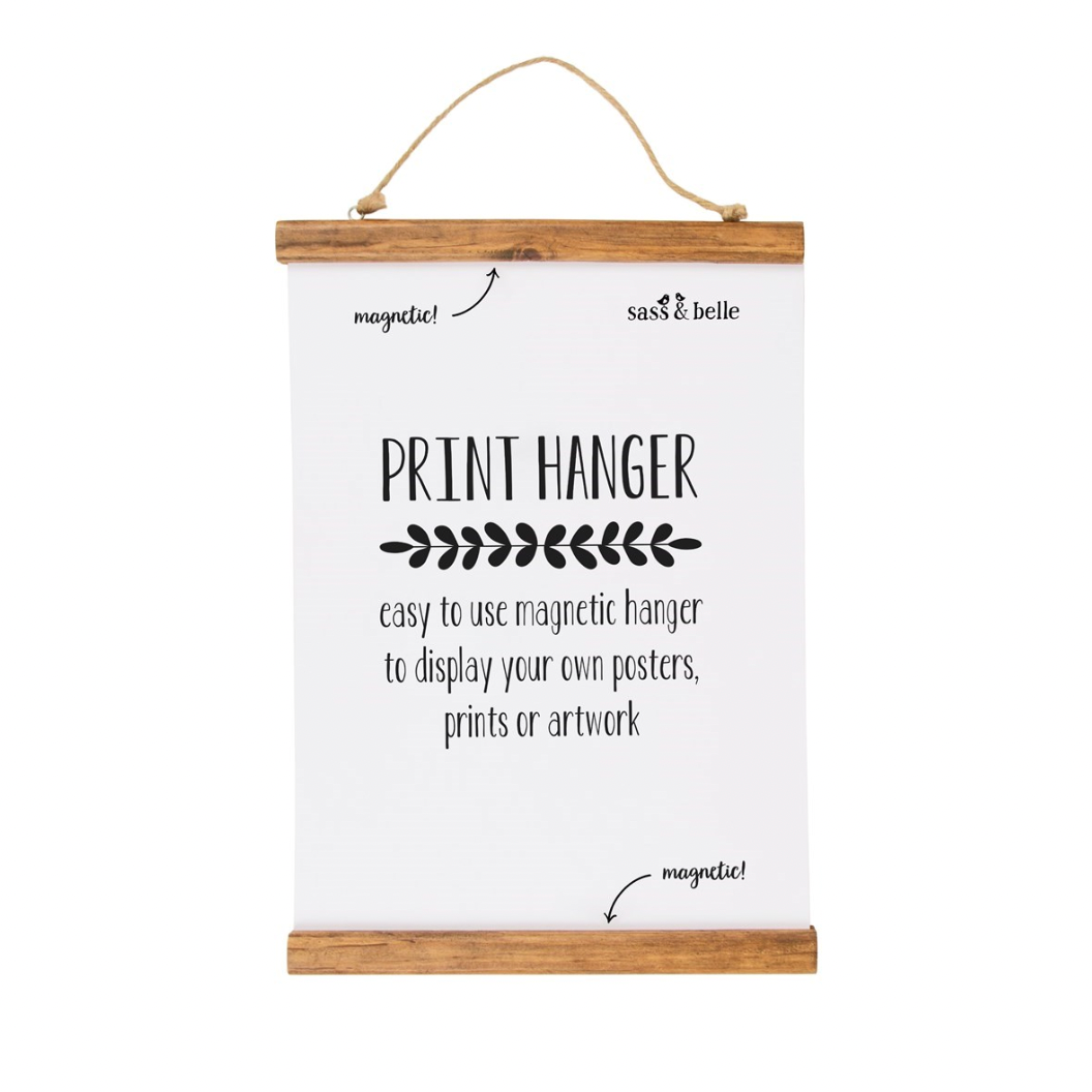 Magnetic Brown Poster Hanger