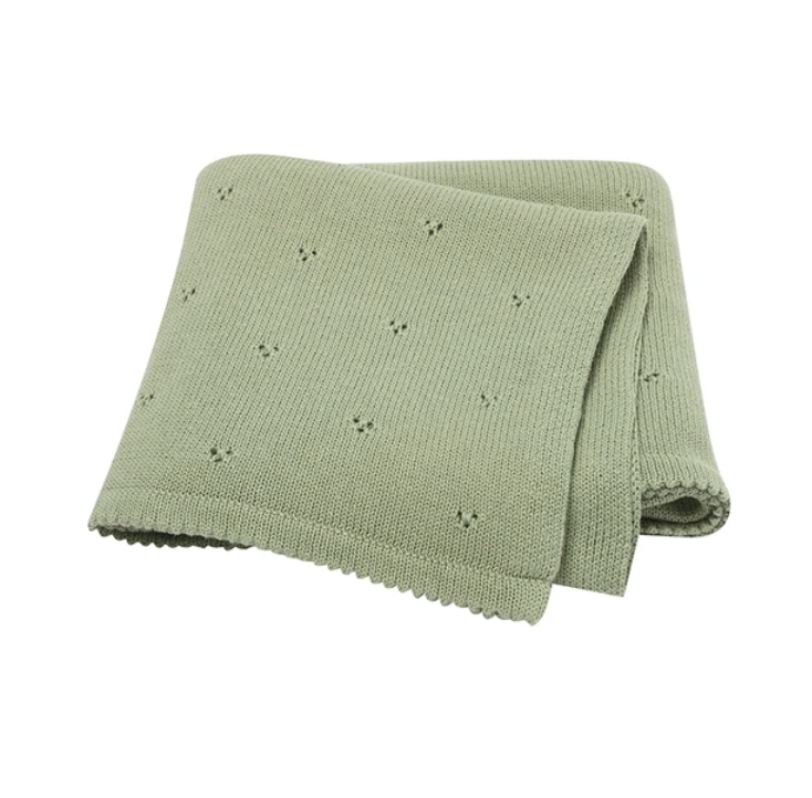 Cotton Knit Blanket