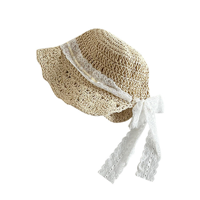 Summer Straw Bonnet