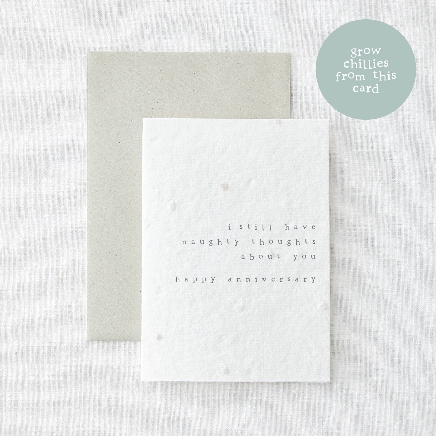 Funny Anniversary Card Plantable Card