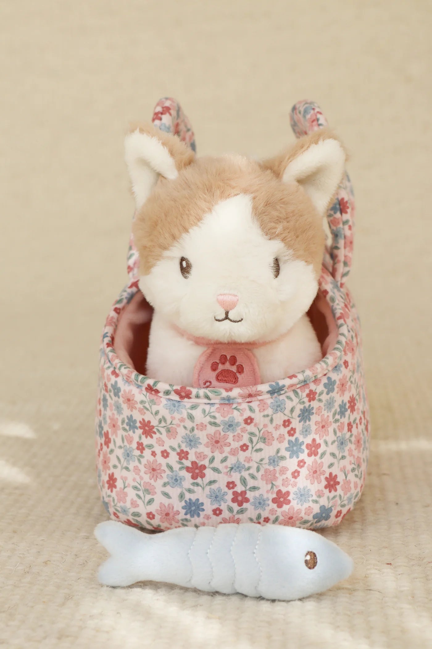 Plush Cat Marley in Bag