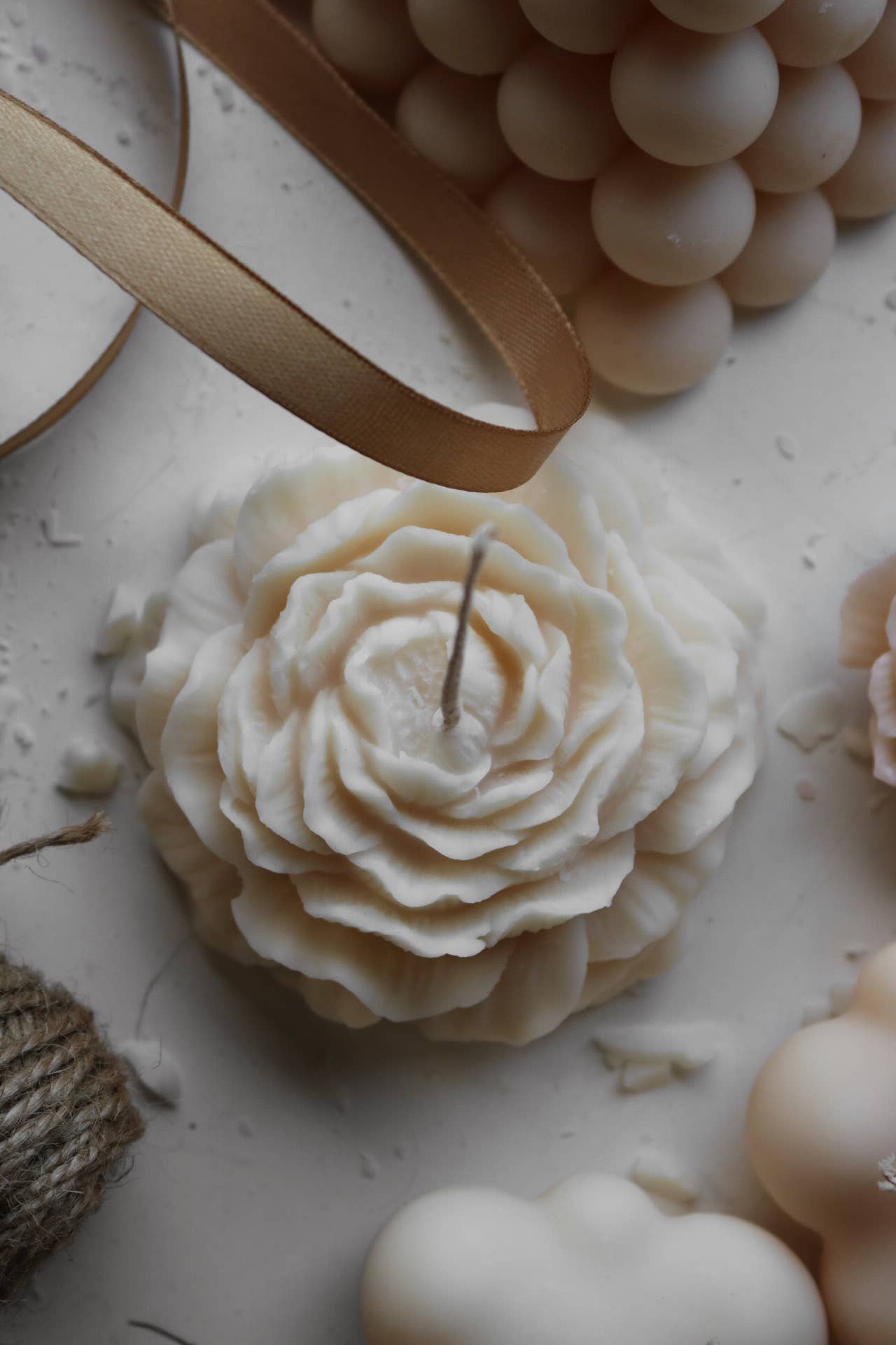 Peony Candle