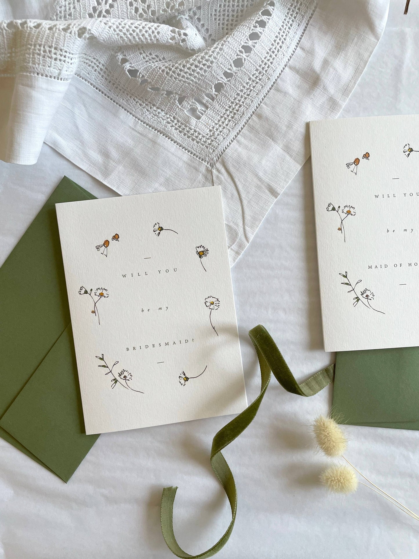 Daisy 'Will you be my Bridesmaid?' Card