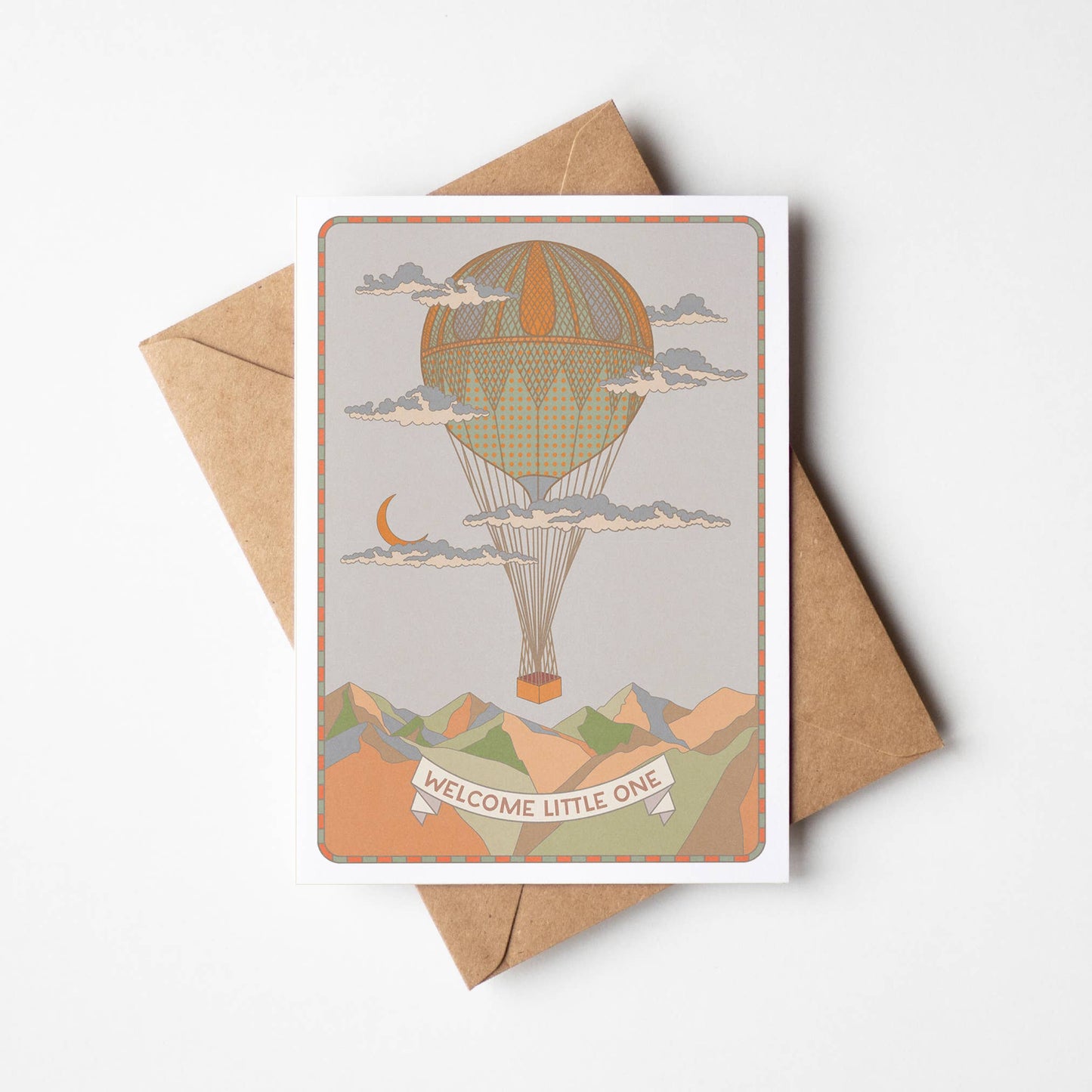 Welcome Little One Greetings Card