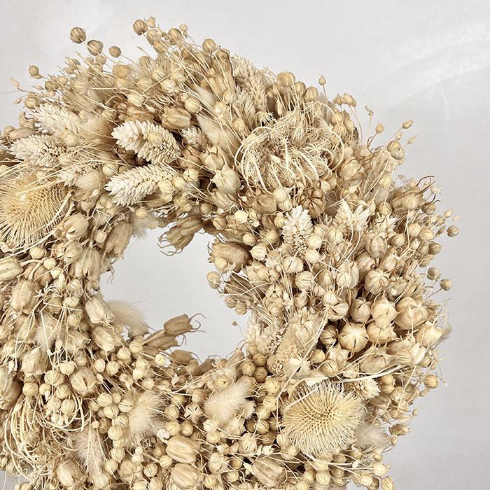 Bianco Dried Flower Wreath