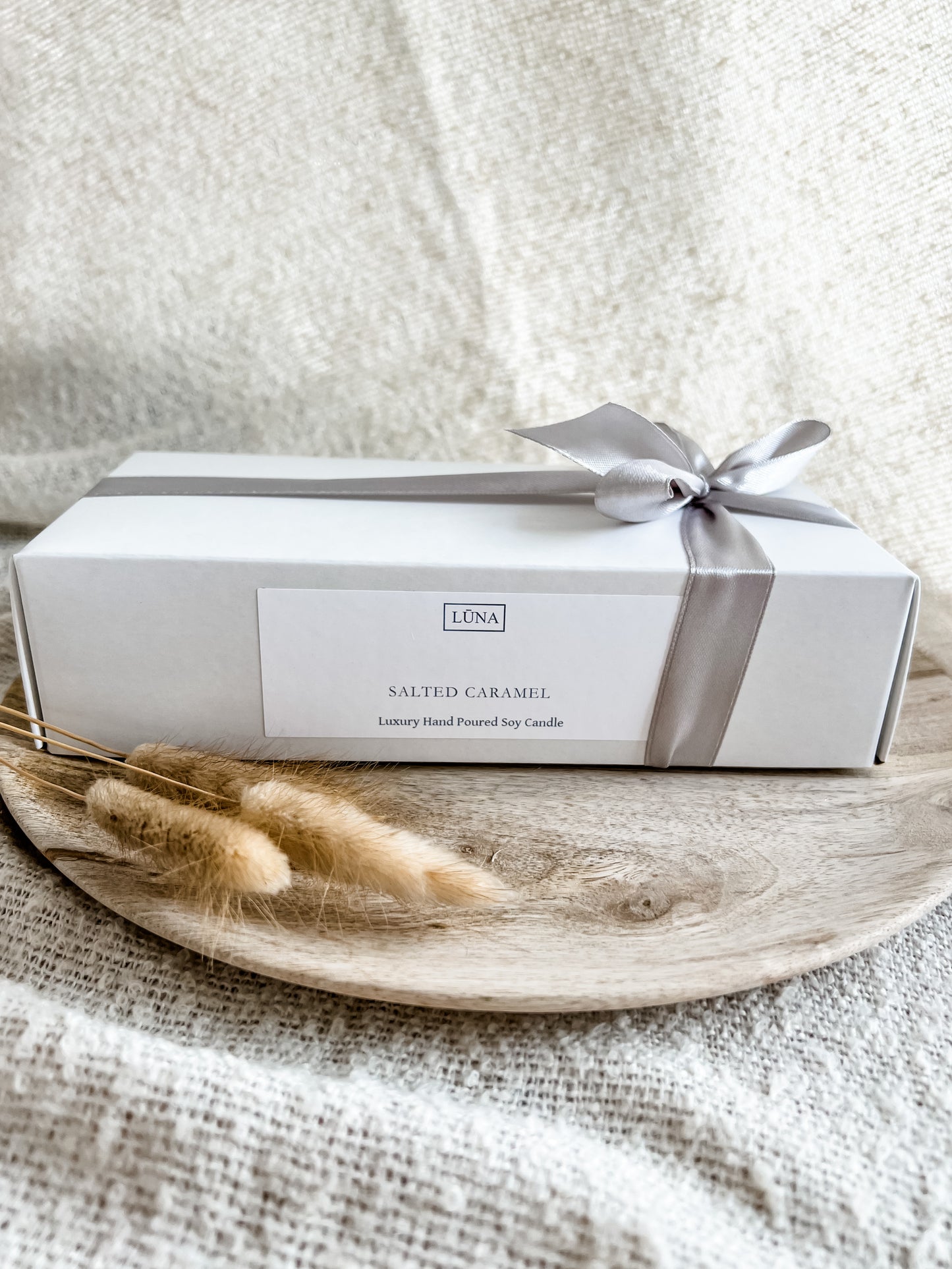 Salted Caramel Set of 3 Candles