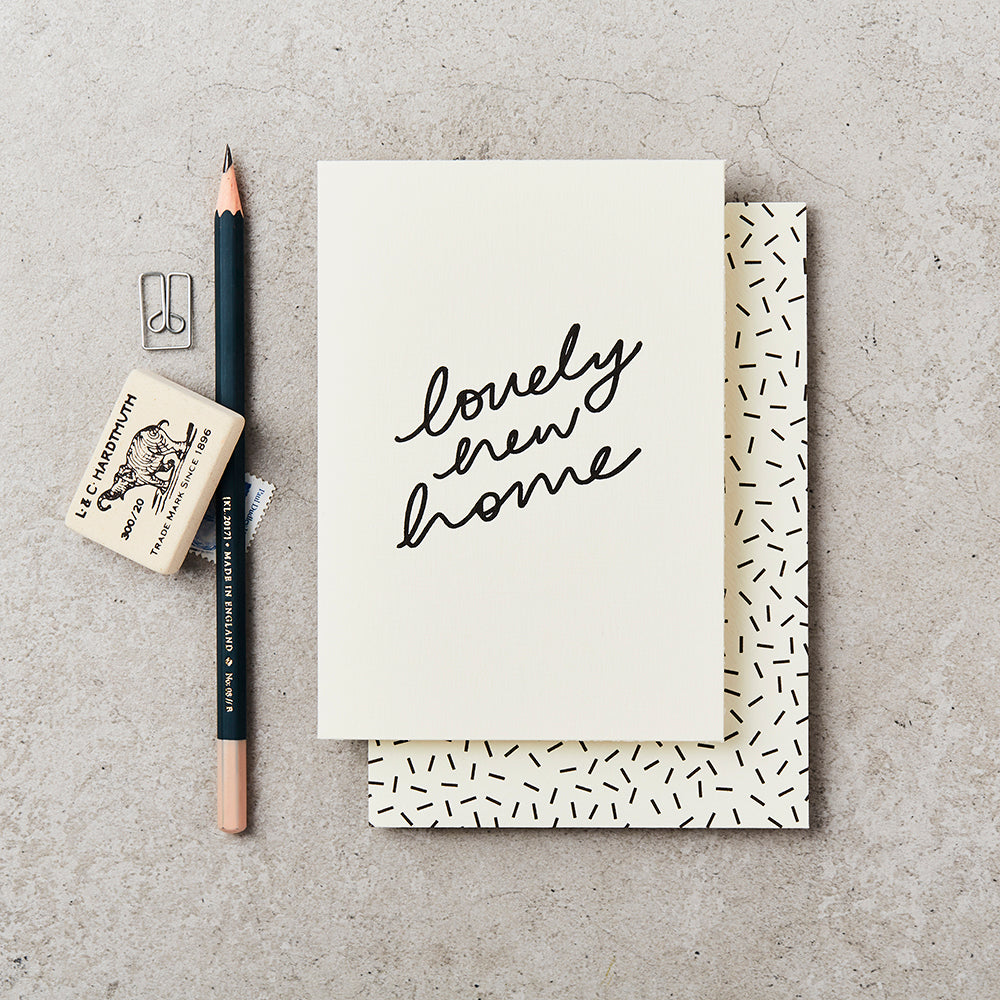 Lovely New Home Card