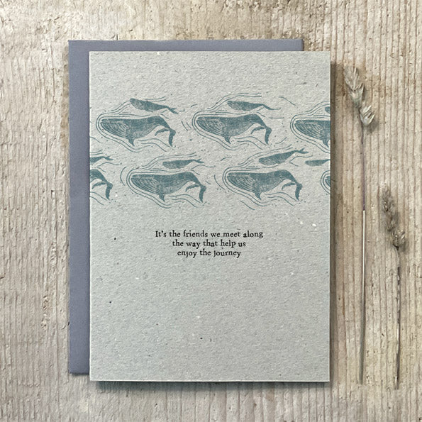 Whales Block Card