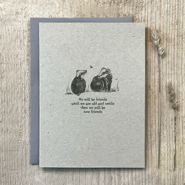 Badger Block Card