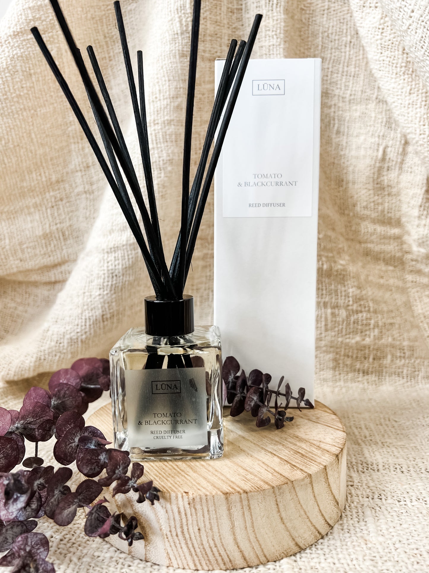 Tomato and Blackcurrant 100ml Reed Diffuser