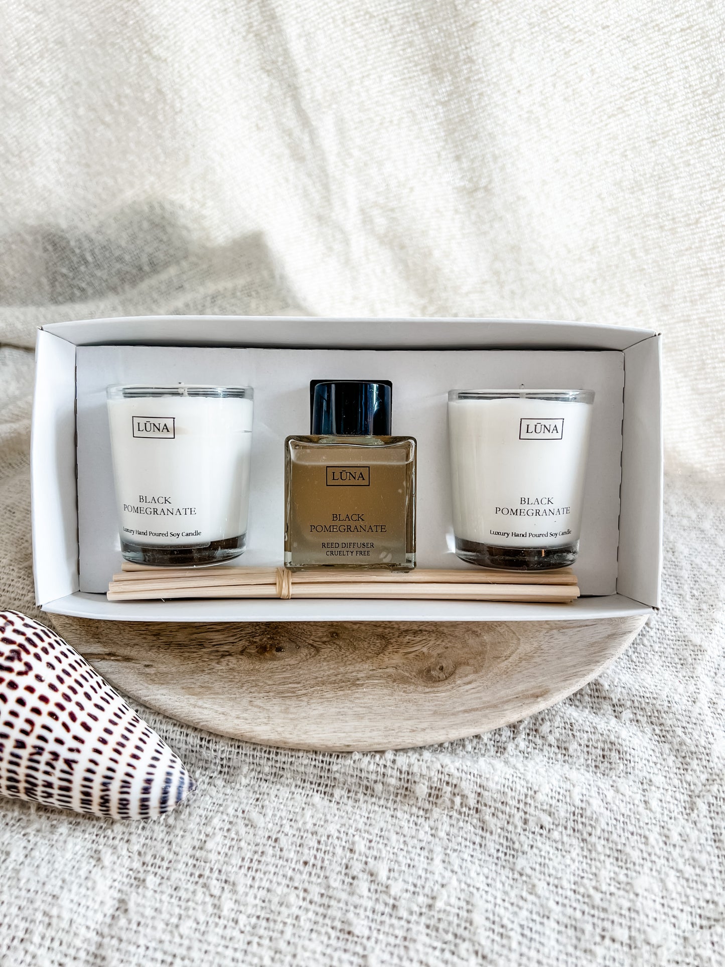 Black Pomegranate Diffuser and Candle Set