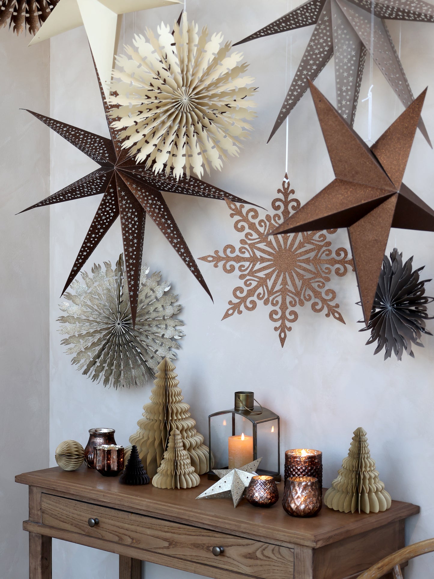 Caramel Paper Star